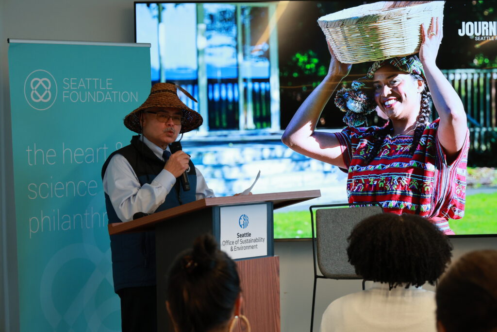 First Peoples Climate Fund Robert de los Angeles is chair of the Snoqualmie Tribe