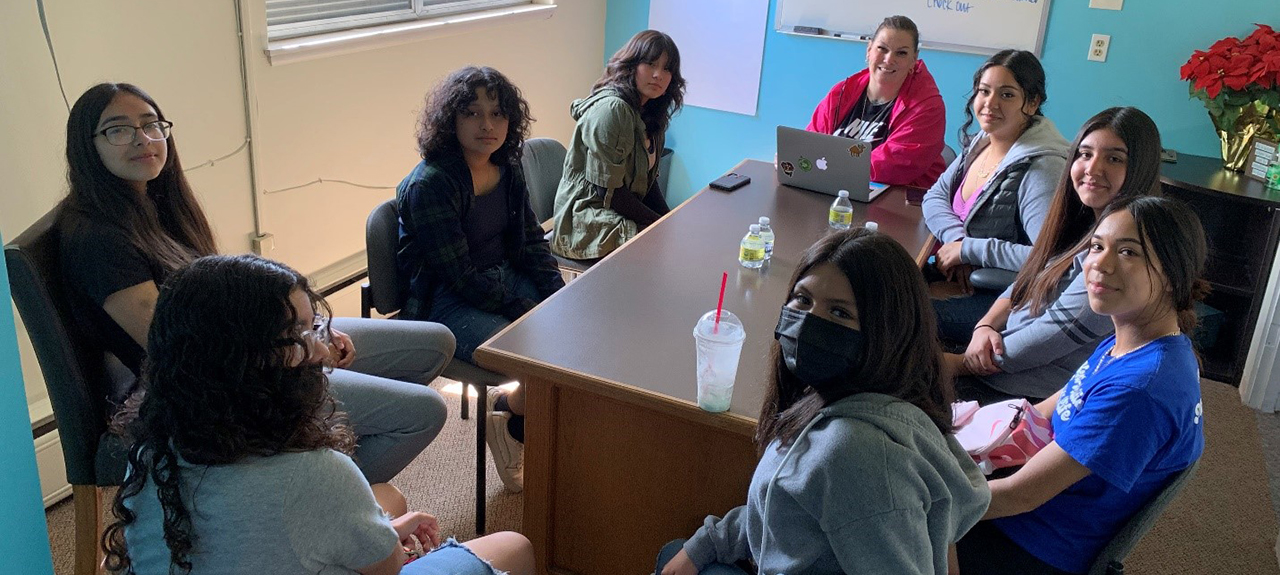 Participants in the Photo VPR project attend an orientation session. Photo provided by New Connections of South King County.